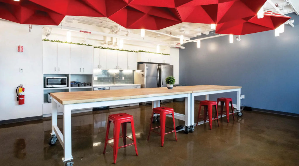 PET Acoustic Ceiling Baffles – Hexagon