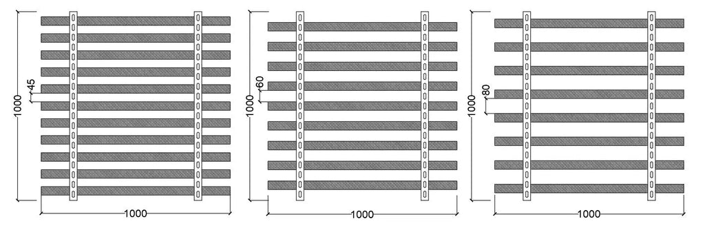 PET Acoustic U Baffles