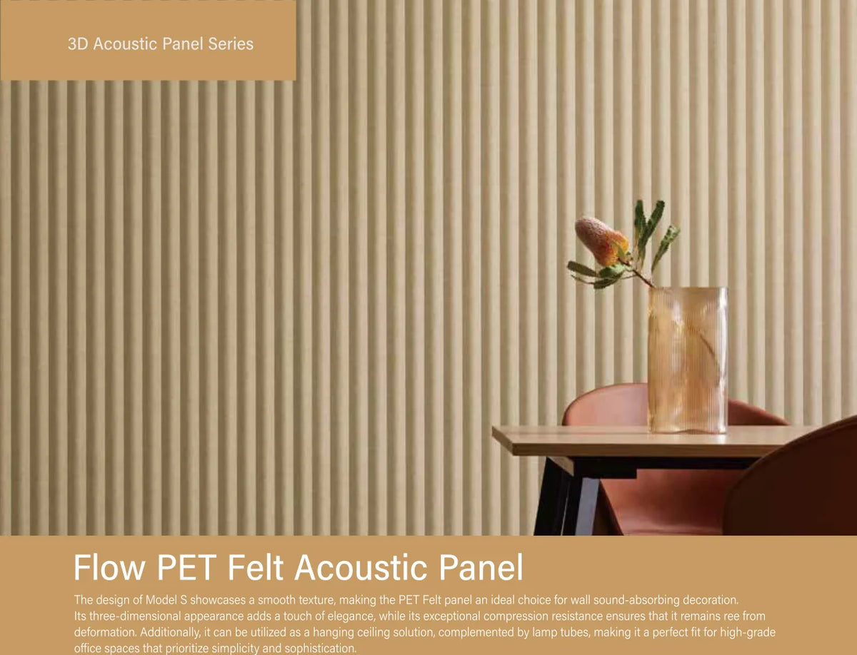 Flow PET Felt Acoustic Panel