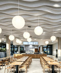PET Acoustic Ceiling Baffles – Wave