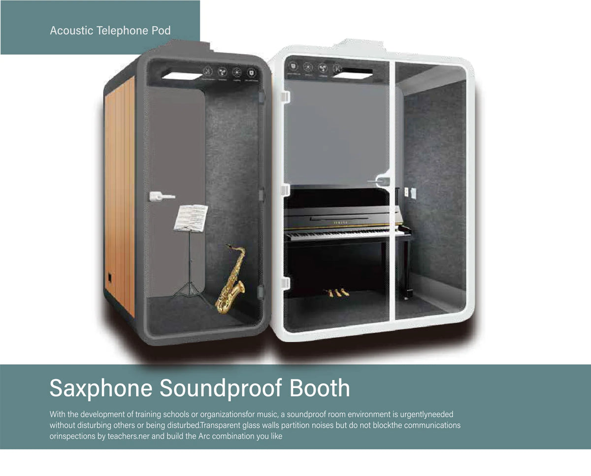 Saxophone Soundproof Booth