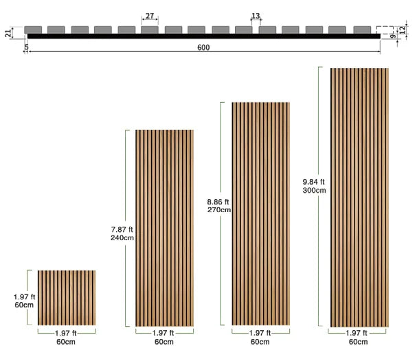 Wood Slat Akupanel